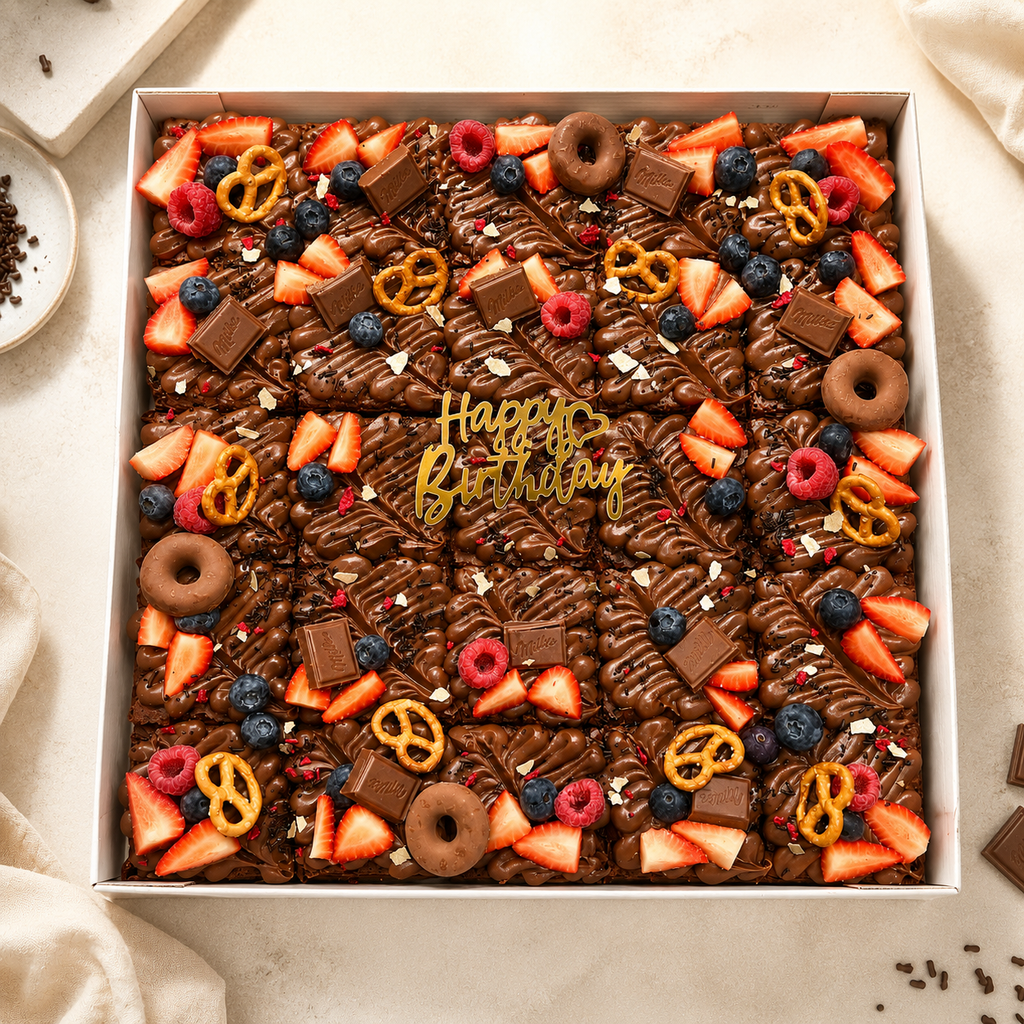 Brownie personalizado artesanal
