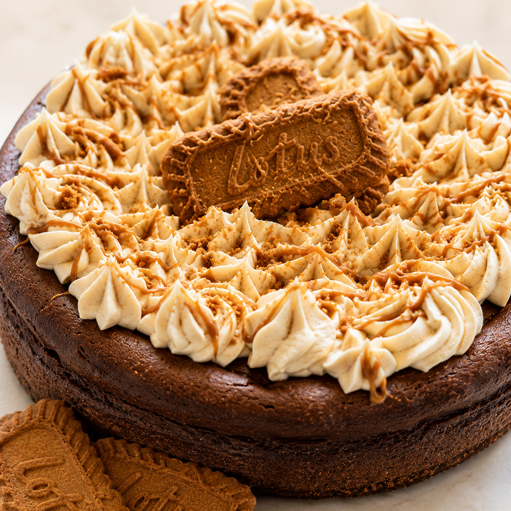 Cheesecake de chocolate con lotus