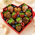 Fresas con chocolate artesanales
