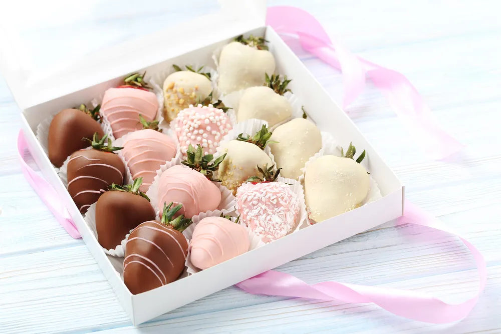 Fresas con chocolate artesanales