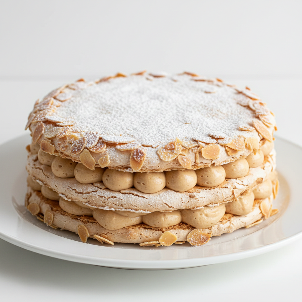 Tarta Dacquoise artesanal Zbakery