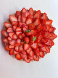 La fresísima, tartaleta artesanal de crema pastelera y fresas