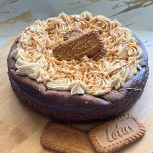 Cheesecake de chocolate con lotus